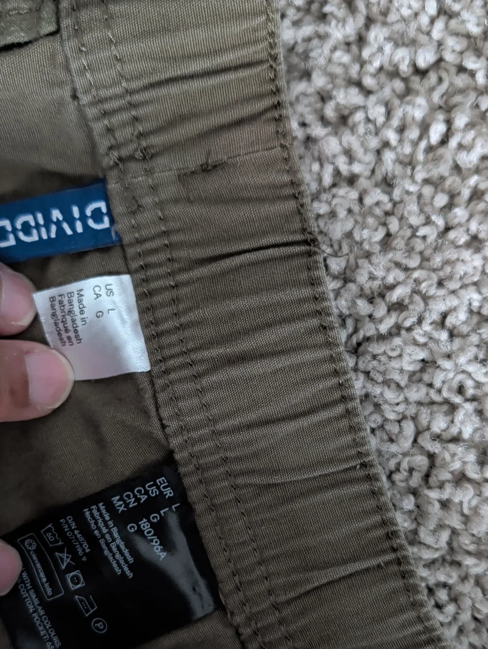 H&M Divided Men's Cargo Shorts Olive Size L